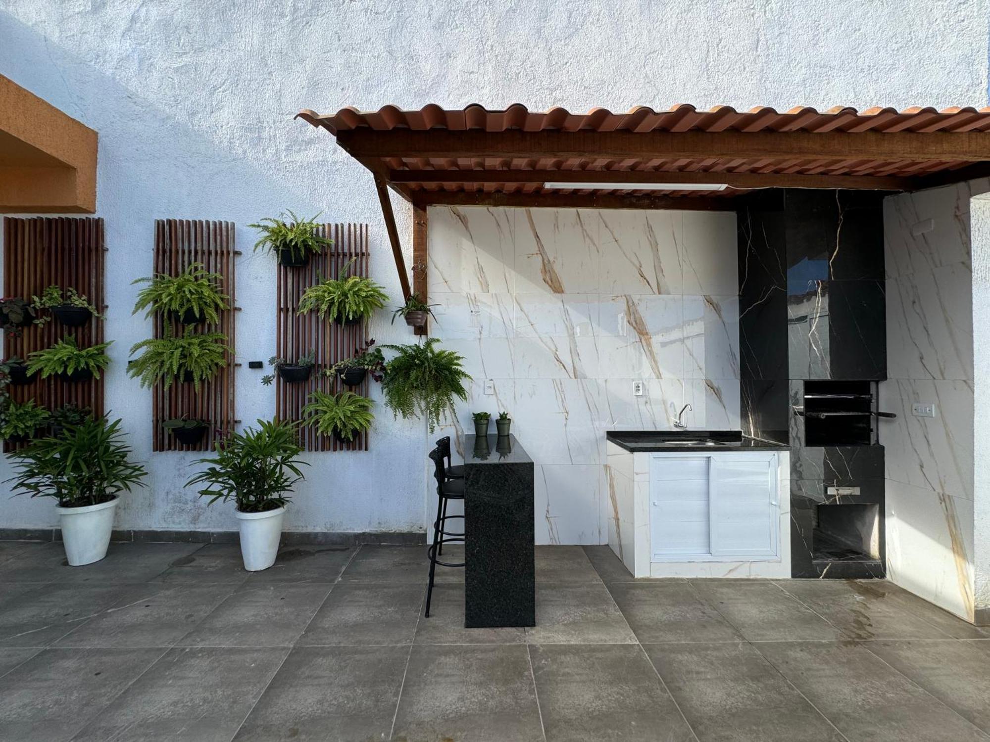 Villa Casa Compacta Com Piscina Guarujá Exterior foto